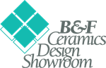 B&F Ceramics Design Showroom Logo